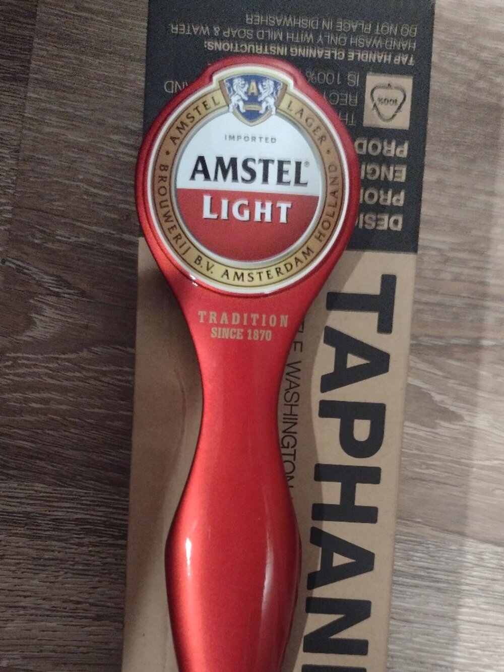 New Amstel Light Beer Tap with box